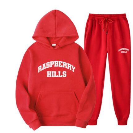 Raspberry Hills Red Classic Tracksuit